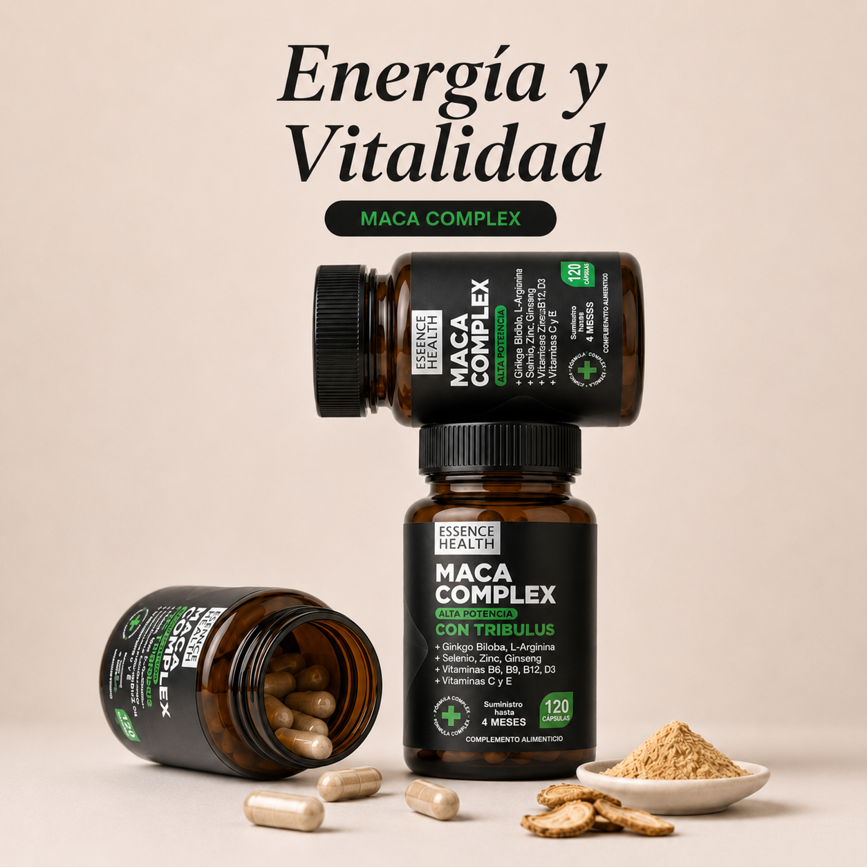 Energía y vitalidad — Maca Complex