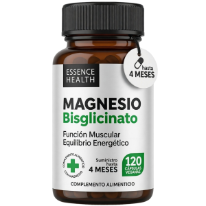 Magnesio Bisglicinato essence health energia musculos huesos