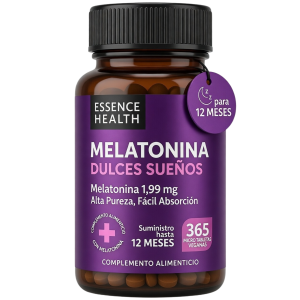 Melatonina mejora sueño dormir essence health